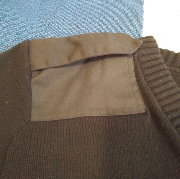Vintage Commando Military V-Neck Sweater - Picture 14 of 14